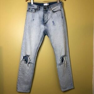 Samsoe & Samsoe Distressed Mid Rise Jeans